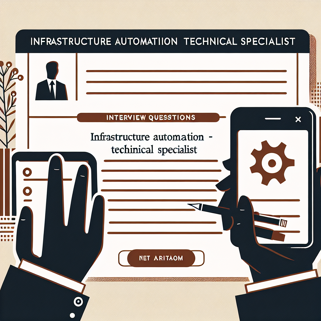 Вопросы на собеседовании для технического специалиста по автоматизации  инфраструктуры 🤔