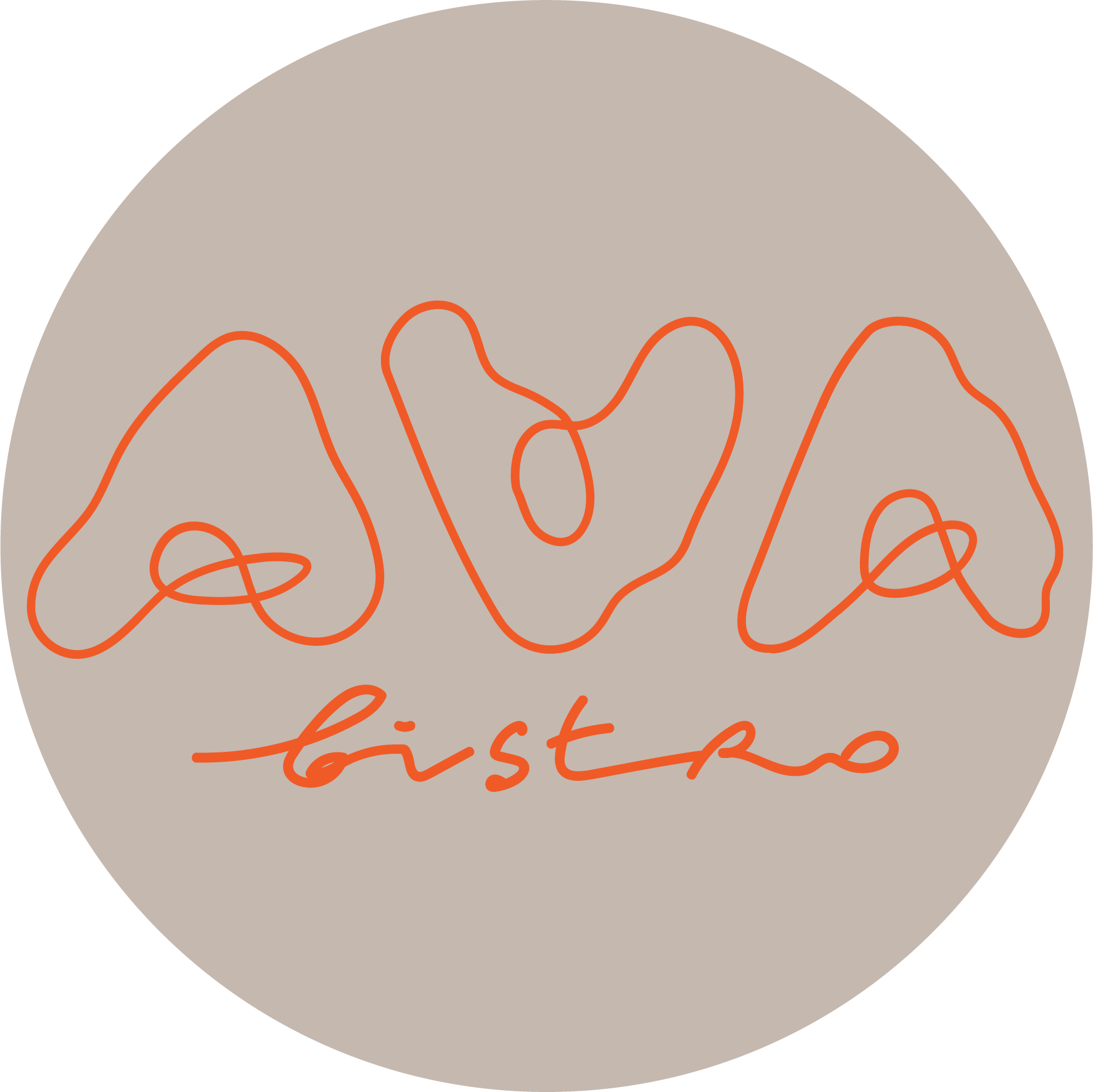 Ava bistro цветной бул